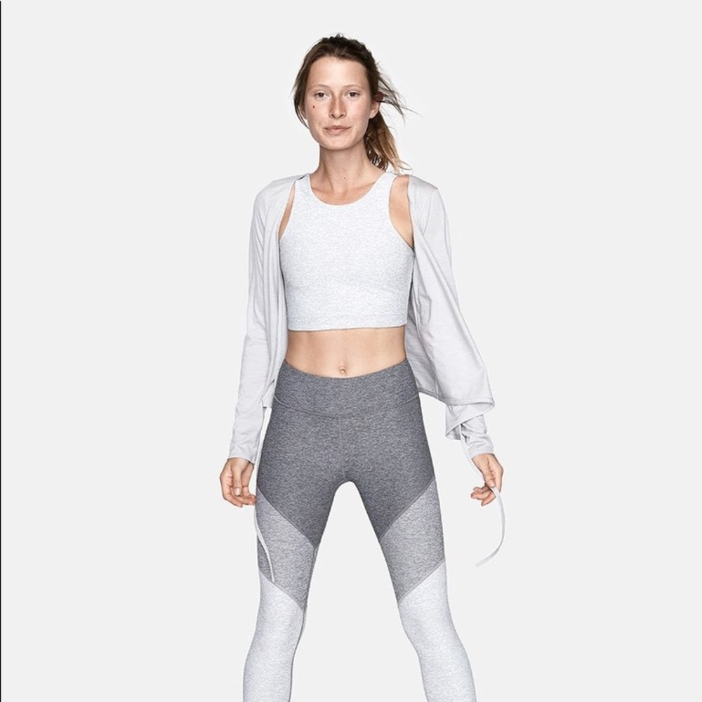 NWOT Outdoor Voices merino plié wrap